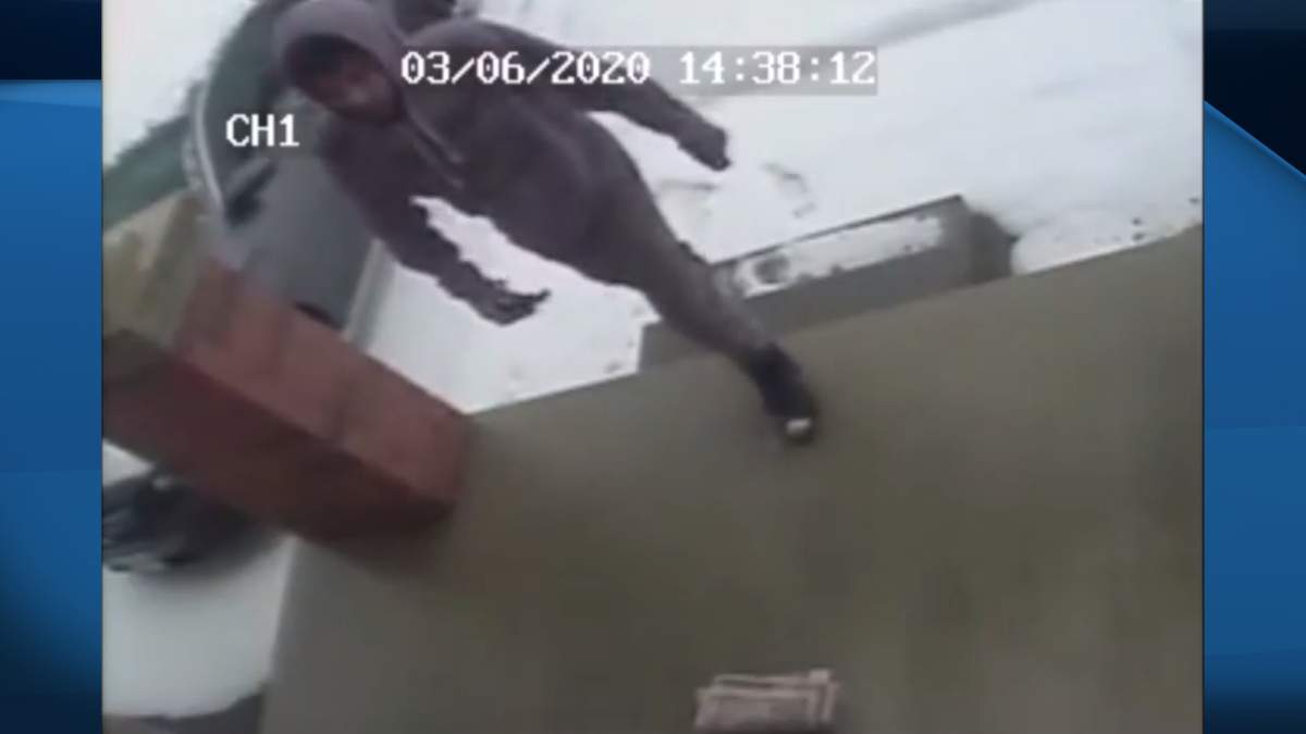 Hamilton police are looking for a suspect from an early march assault at an Ancaster home.