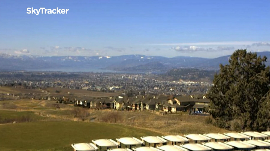 Beautiful blue skies and sunshine return to the Okanagan to start the first full week of April.