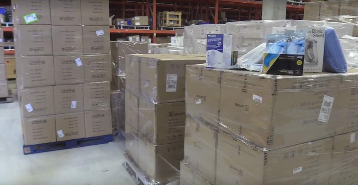 Bruce Power is donating 1.2 million pieces of personal protective equipment to front-line health-care workers during the coronavirus pandemic.