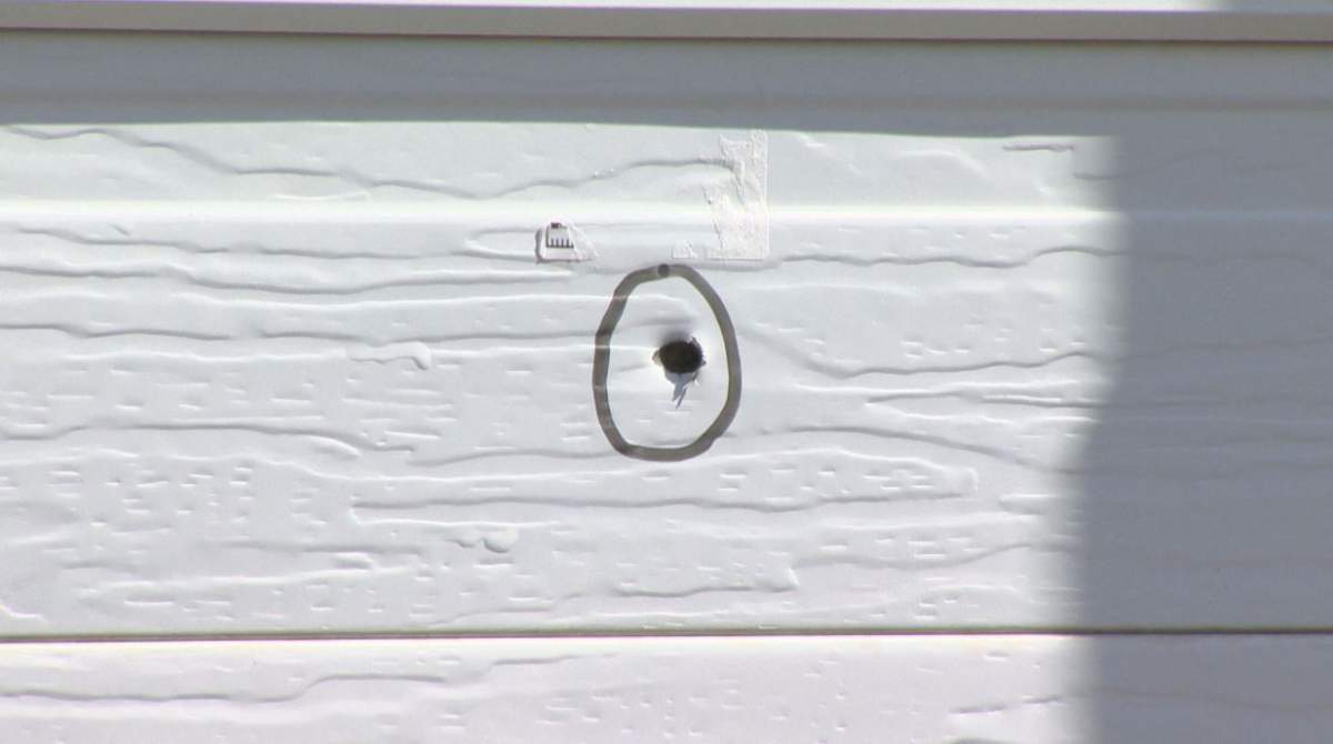 It is unclear why the RCMP members were shooting at the fire hall.