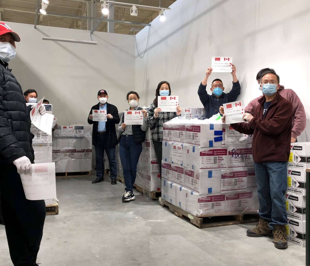 GTEC owners donate 380,000 medical gloves to support workers on the front lines.