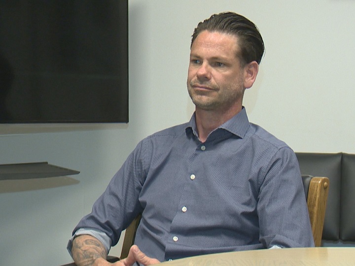 Chris Williams talks to Global News on Tuesday afternoon.