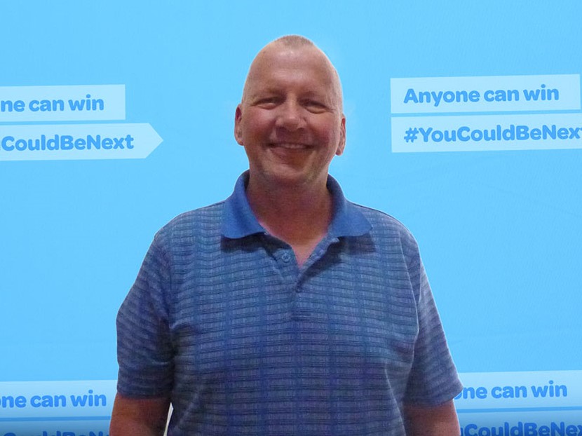 Randall McDuff of Coldstream, B.C., won the guaranteed prize of $1 million from the Lotto 6-49 draw on March 28, 2020.