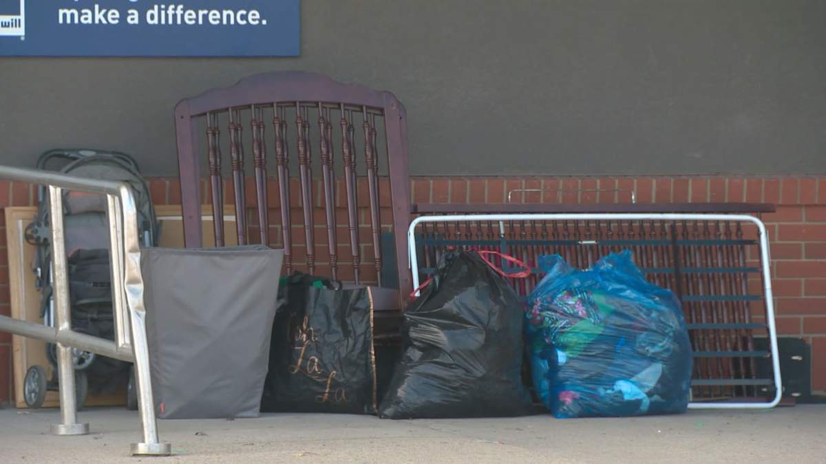 Edmontonians are being asked to save their donations through the COVID-19 pandemic.