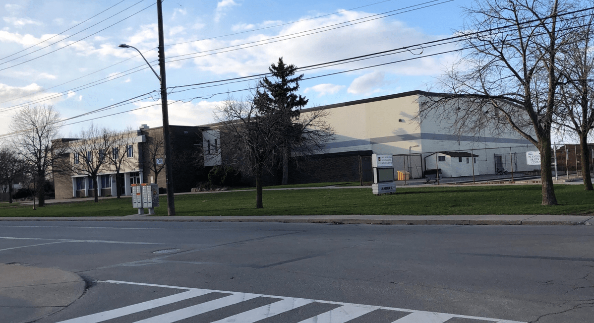 Police were called Wednesday afternoon about an alleged assault at Hamilton's drive-thru, COVID-19 assessment centre at Dave Andreychuk Mountain Arena.