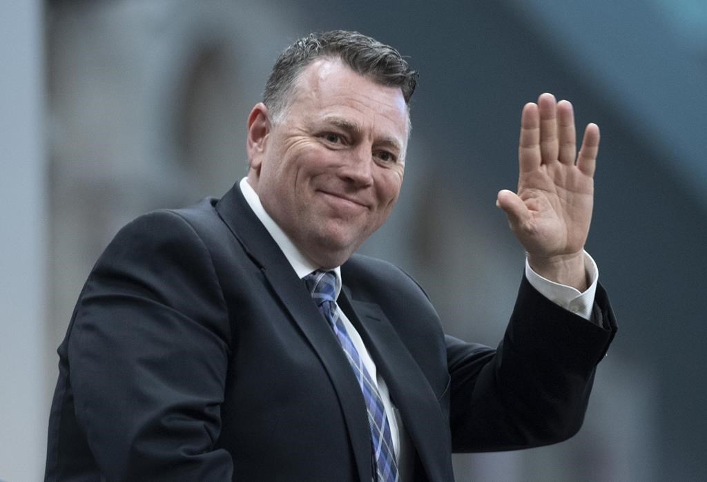 P.E.I. Premier Dennis King in the House of Commons following Question Period Wednesday, Feb. 5, 2020 in Ottawa.