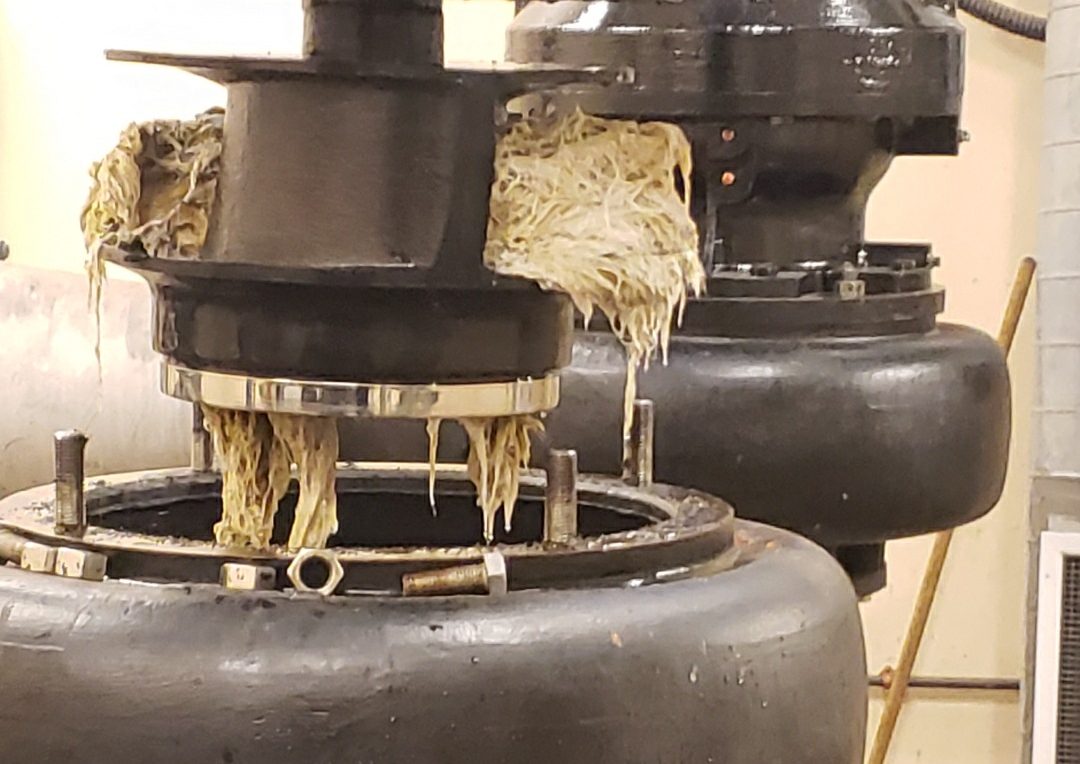 Plastic gloves and disposable wipes are clogging up the Halifax sewer system.