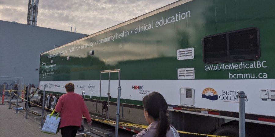 B.C.'s mobile medical unit.