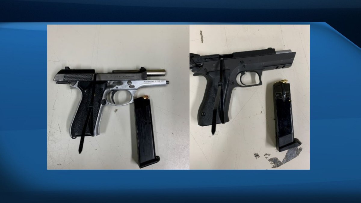 RCMP in Grande Prairie, Alta have charged 19-year-old Julio Da Costa with a series of offenses after he was found carrying two loaded firearms.