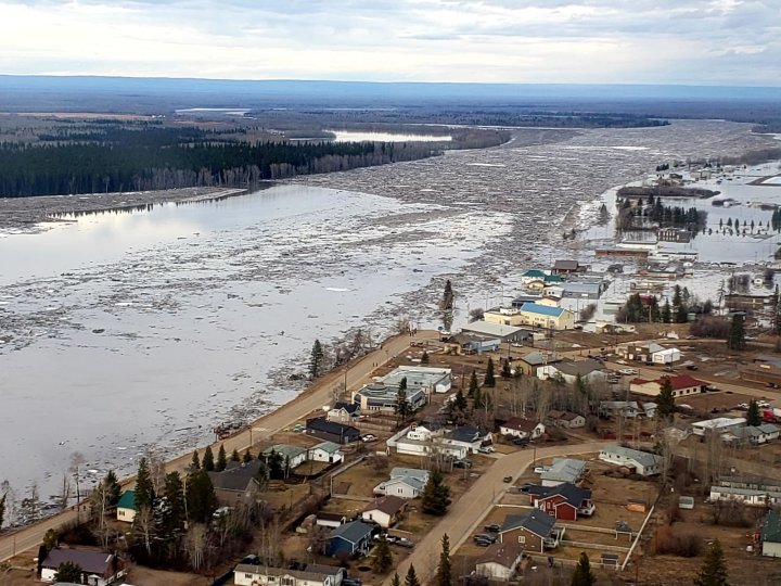 Evacuations Ordered In Fort Vermilion As Peace River Breaches Banks