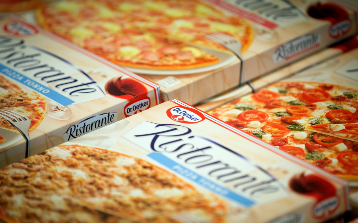 Packages of Pizza Ristorante from food producing company Dr. Oetker.