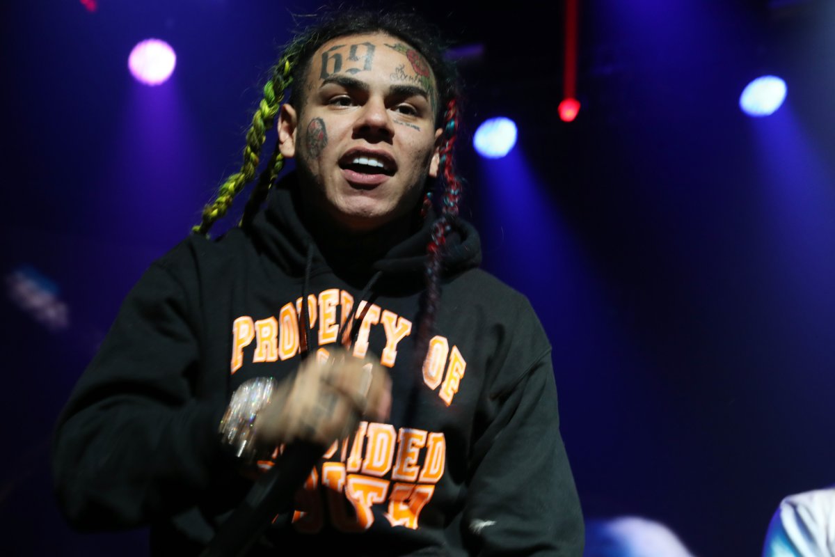 Tekashi 6ix9ine performs at 2018 Power105.1 Powerhouse NYC at Prudential Center on Oct. 28, 2018 in Newark, N.J.