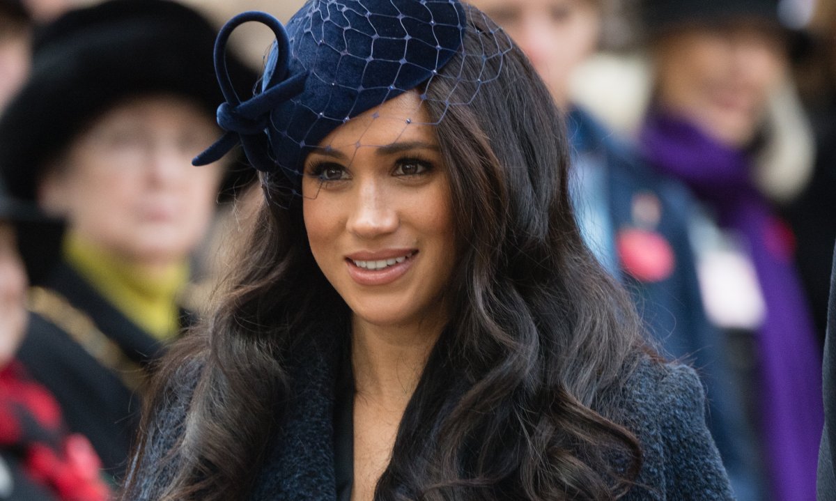 Meghan Markle attends the 91st Field of Remembrance at Westminster Abbey on November 07, 2019 in London, England.