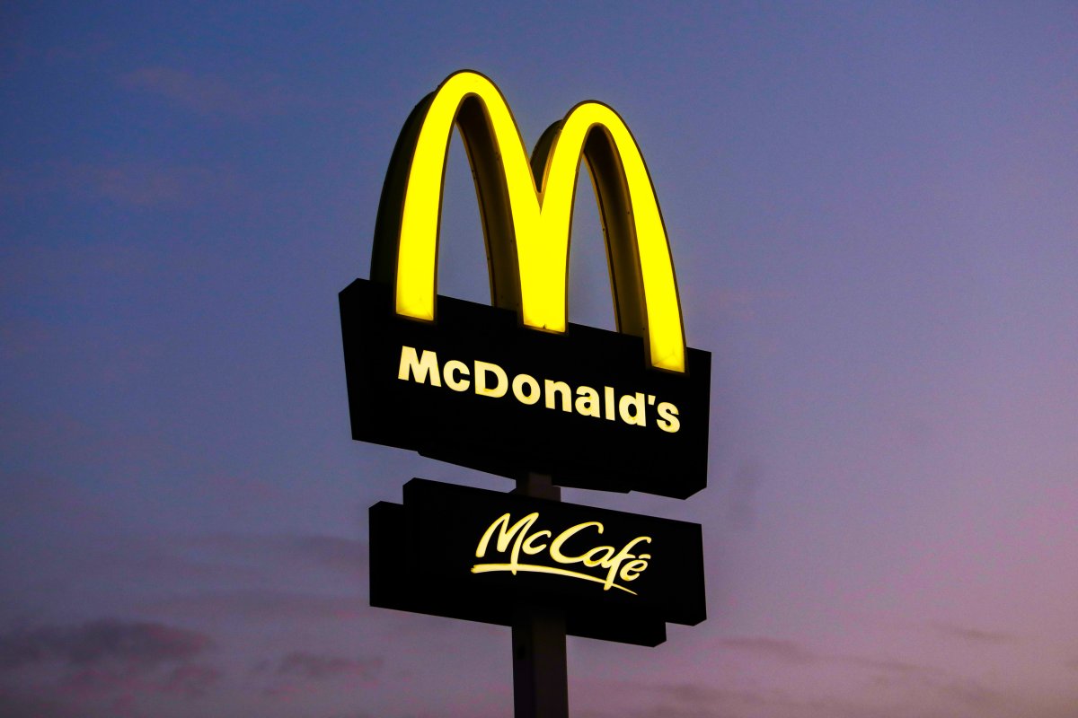 A file photo of a McDonald's logo.