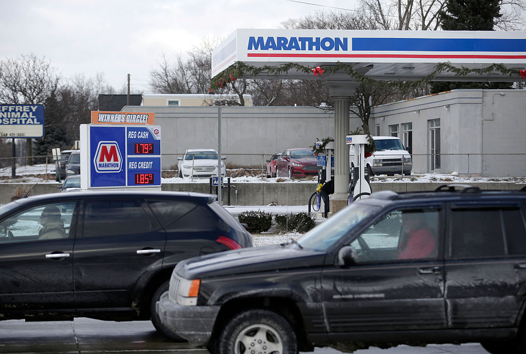 A man was kicked out of a Marathon gas station in Indiana for being Asian, he says.