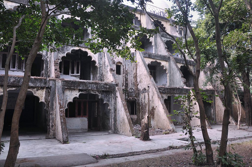 In this photograph taken on Dec. 8, 2015, dwellings are pictured at the Beatles ashram, as the former ashram of the self-styled guru Maharishi Mahesh Yogi is known, in Rishikesh. An abandoned spiritual retreat in northern India where The Beatles famously learned to meditate has been opened to the public, with plans to turn it into a touristy yoga centre, on Dec. 8, 2015.