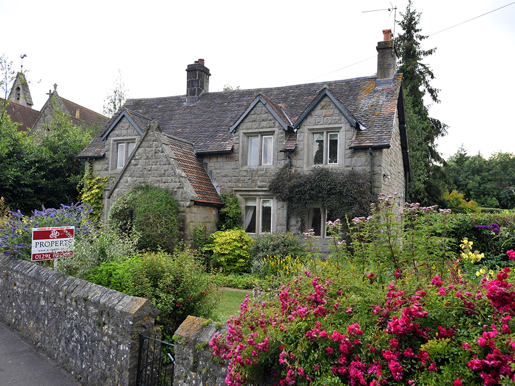 J.K. Rowling’s childhood home, Church Cottage, in Tutshill which is up for sale.