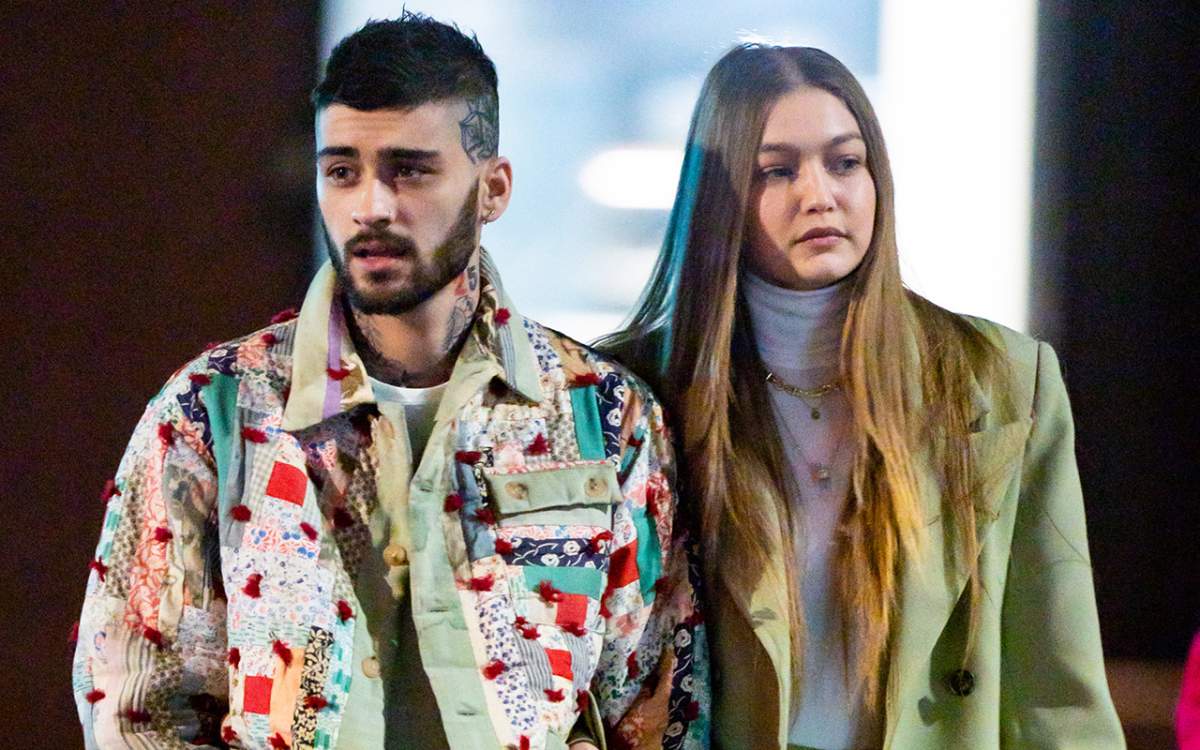  Zayn Malik (L) and Gigi Hadid are seen in NoHo on Jan. 11, 2020 in New York City. 