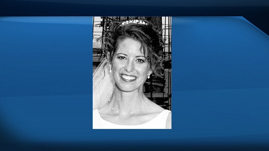 Heidi Stevenson on her wedding day.