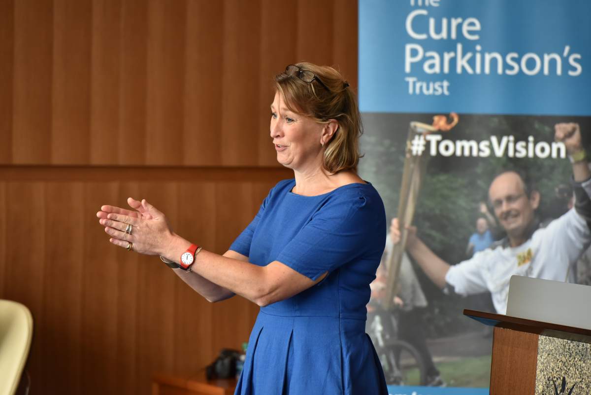 Cure Parkinson’s Trust  deputy CEO Helen Matthews.