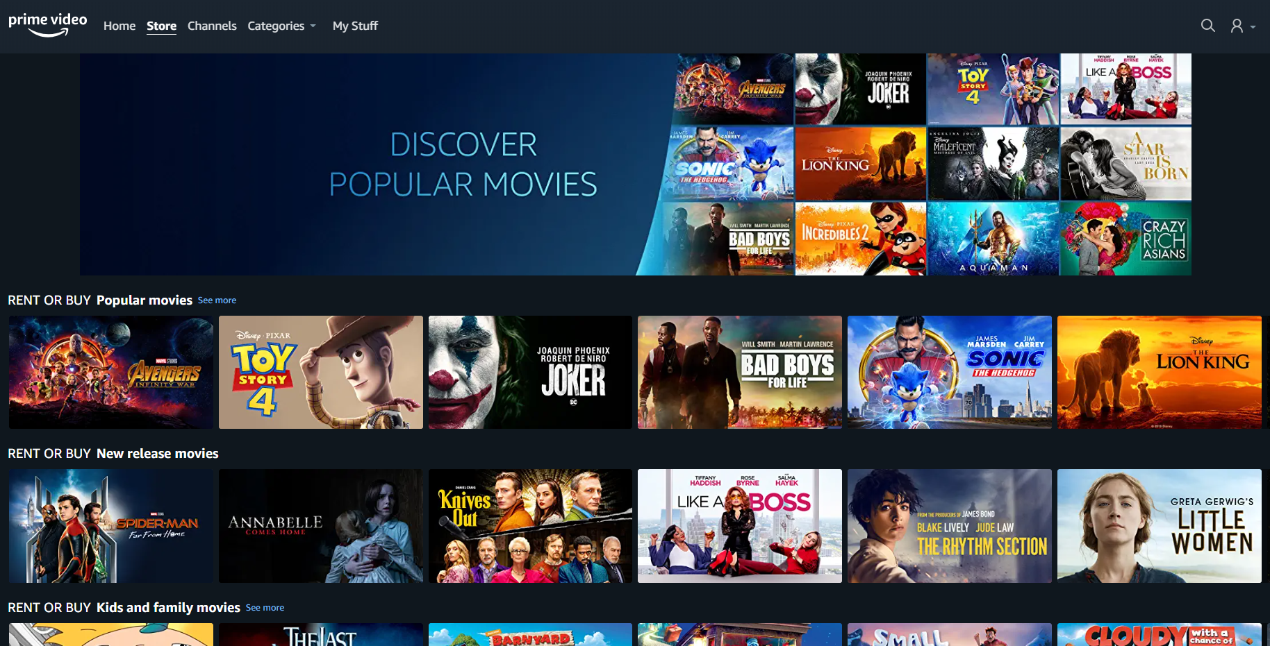 Prime Video announces launch of Prime Video Store in Canada -  National