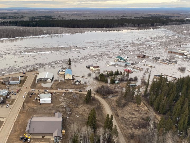 Evacuations ordered in Fort Vermilion as Peace River breaches banks ...