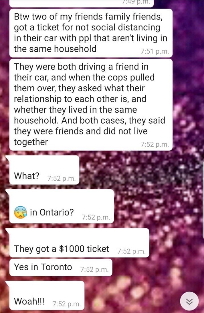 REALITY CHECK Police say they aren’t pulling over cars for coronavirus fines Globalnews.ca