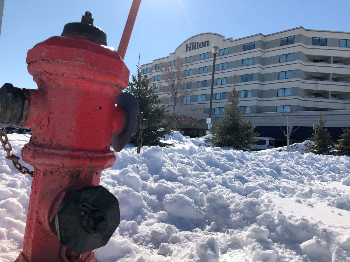 Police investigating after fire broke out at Winnipeg airport hotel - image