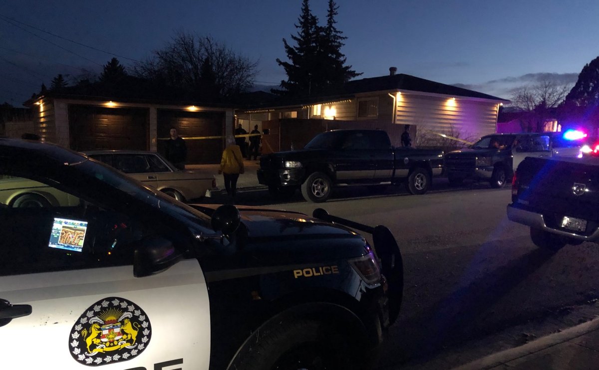 Calgary police responded to a house in the 600 block of Marian Crescent N.E. for reports of a woman in medical distress on Monday, April 27, 2020. She was pronounced dead at the scene.