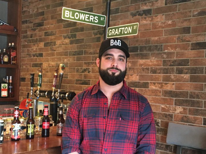 Josh Robinson, owner of Blowers and Grafton.