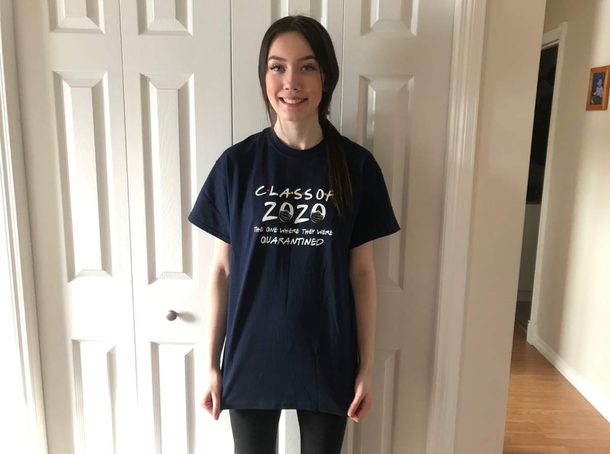 Jessica Wolfrey in one of her & Quintin Dunham's designs