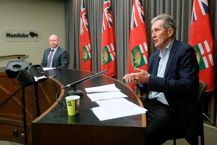 Pallister, Roussin to announce new COVID-19 measures Tuesday