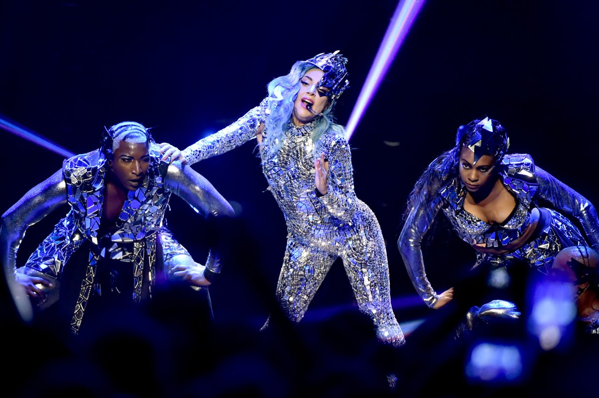 Lady Gaga performs onstage on February 1, 2020 in Miami, Florida.