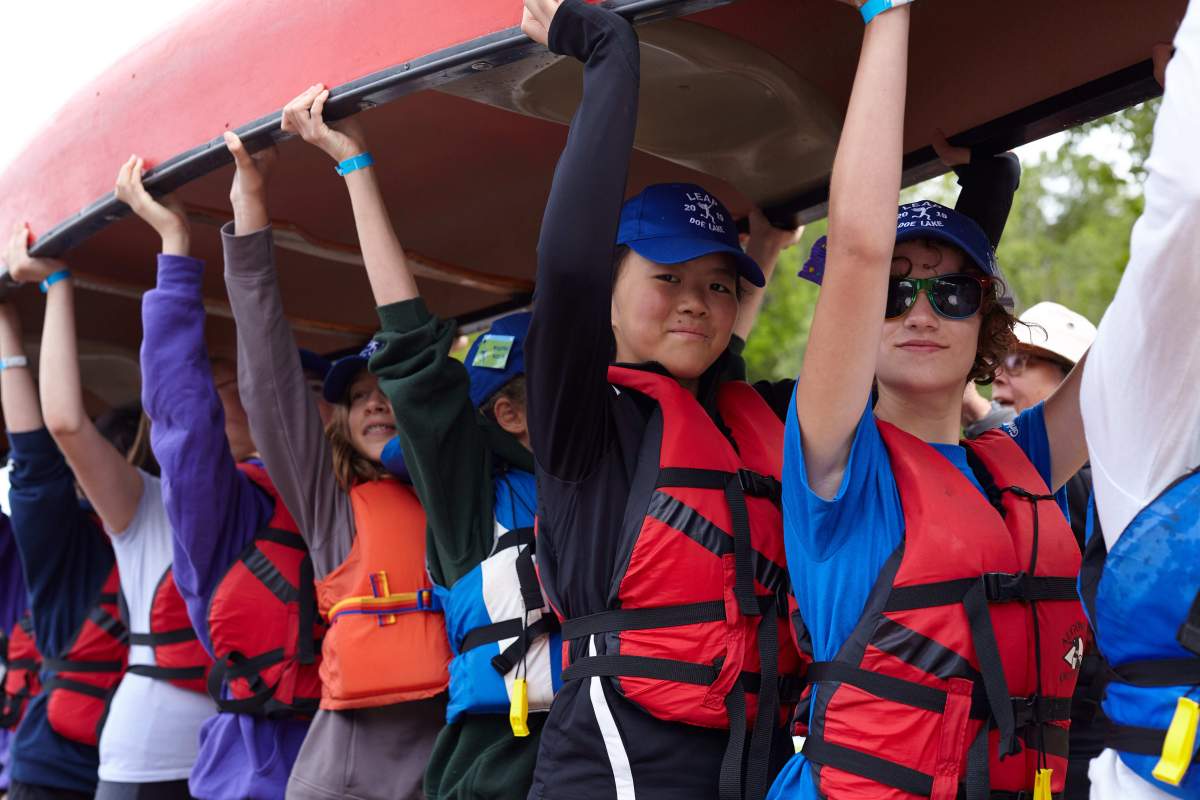 File photo from the 2019 LEAP camp.