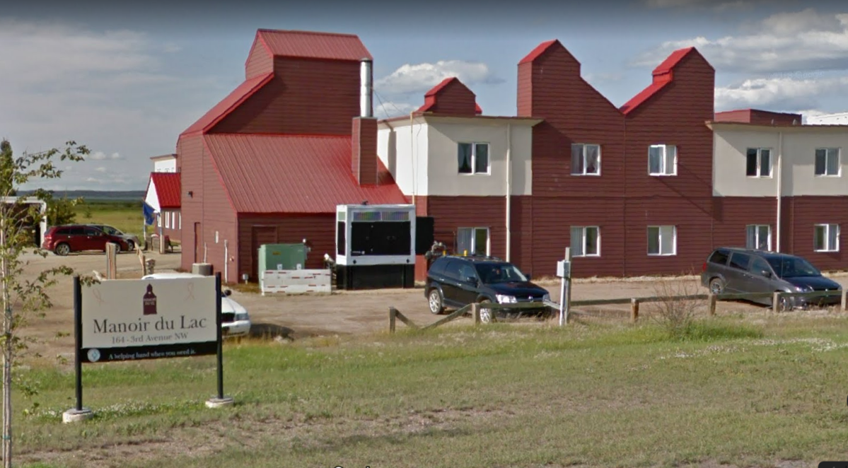The Manoir du Lac continuing care centre in McLennon, Alberta.