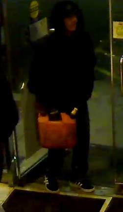 Edmonton police are looking for this man in relation to a fire in March that was ruled arson.