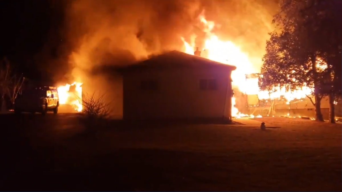 OPP say a 39-year-old man has been charged with arson after he allegedly set fire to a shed on a property in Norfolk County on March 30, 2020.