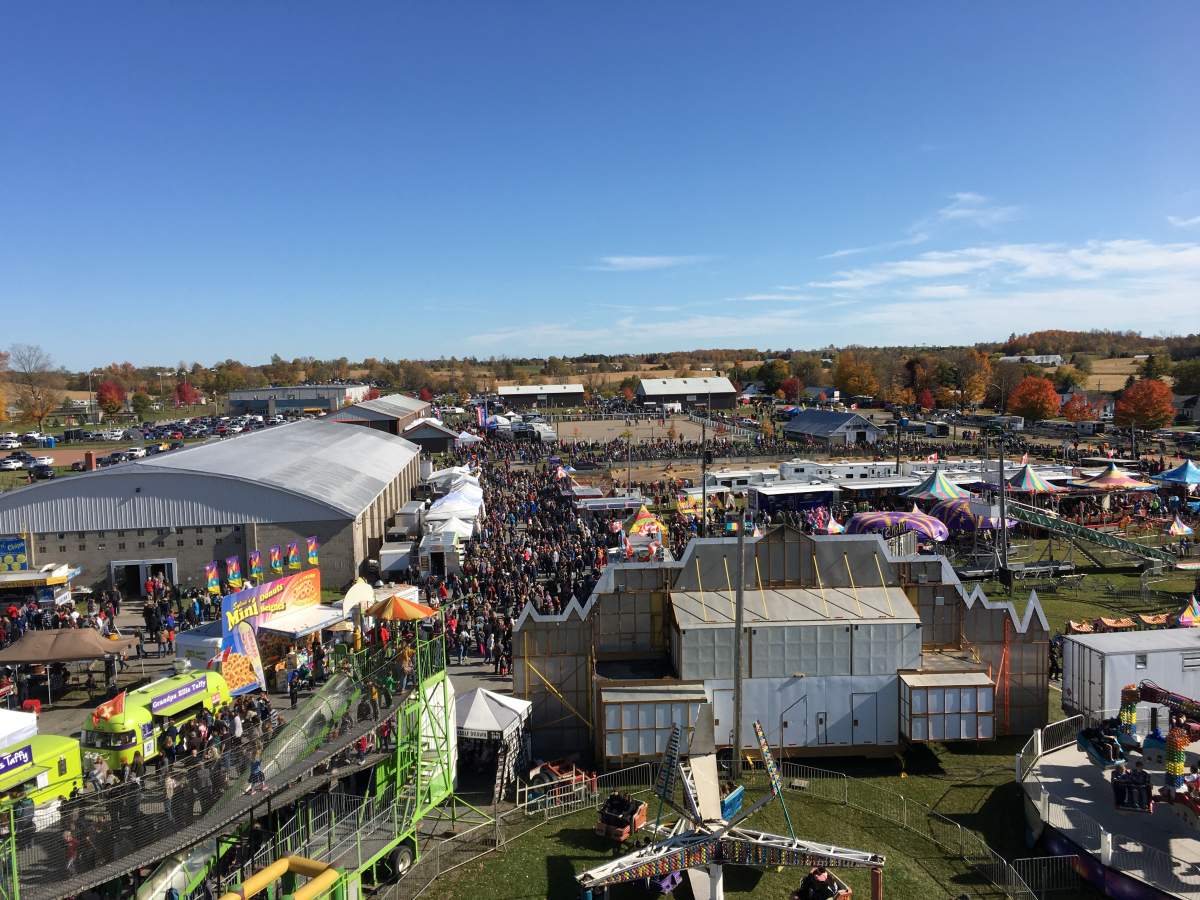 The Norwood Fair — seen here in 2019 — will make a return this Thanksgiving after being cancelled in 2020 and 2021.