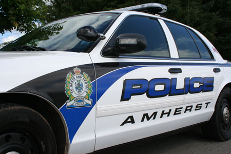 Amherst police say there is no threat to the public at this time.
