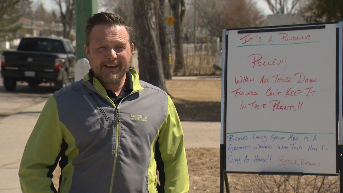 A father of two, Regina's Graeme Parsons is sharing his love of dad jokes with people across the country. 