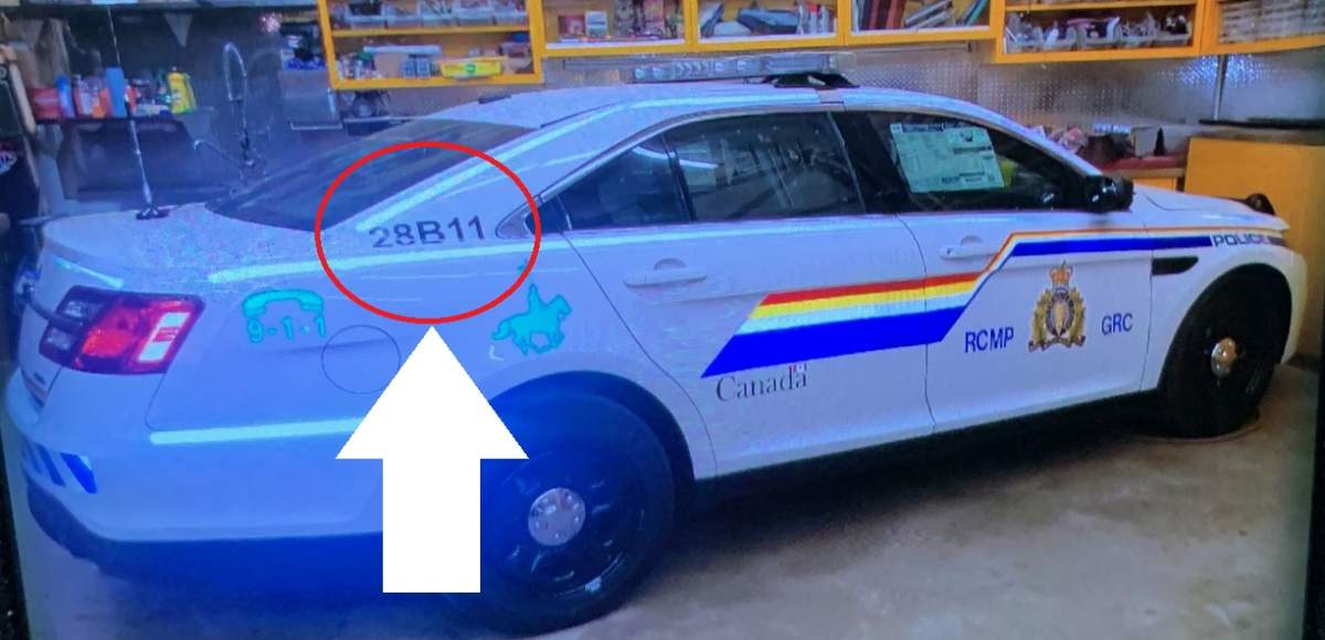 An image of the vehicle that the Nova Scotia gunman used during the April 18-19 mass shooting.
