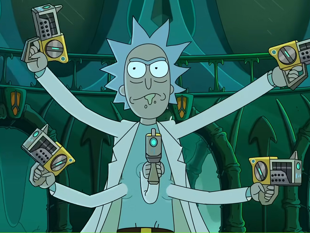 Rick in the fourth season of Adult Swim's 'Rick & Morty', which premieres on May 3, 2020.