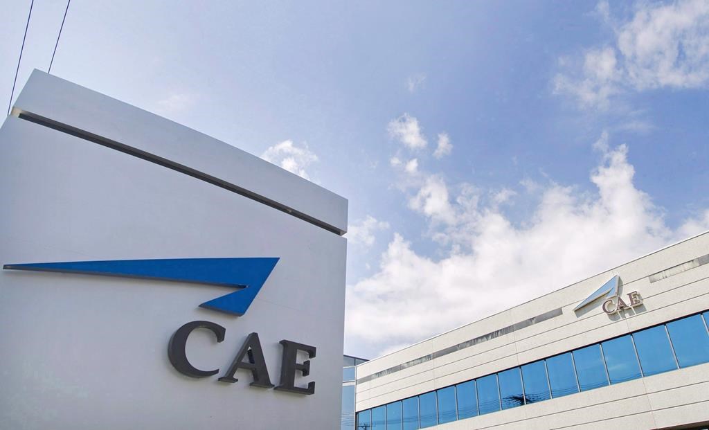 CAE corporate headquarters are shown in Montreal, Wednesday, August 10, 2016.