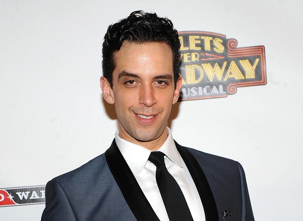 In this April 10, 2014 file photo, actor Nick Cordero attends the after party for the opening night of "Bullets Over Broadway" in New York. Hamilton-raised Broadway star Cordero is in hospital undergoing a test for COVID-19 after being admitted with pneumonia. THE CANADIAN PRESS/AP-Photo by Brad Barket/Invision/AP, File.