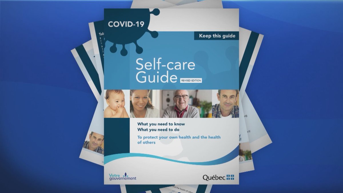 The Quebec Community Groups Network is urging the government to distribute its English COVID-19 self-care guide to all Quebecers. Wednesday, April 15, 2020.
