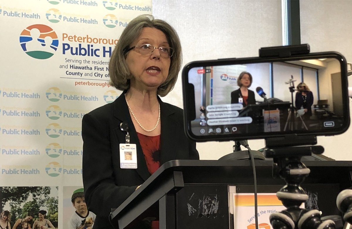 Dr. Rosana Salvaterra, medical officer of health for Peterborough Public Health, plans to retire later in 2021.