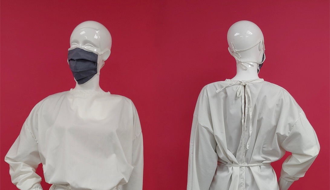 In just under four weeks, Carmina de Young (CY), a fashion design company and MLD Solutions Inc. (MLD) have transitioned to the production of gowns and masks to address shortage due to COVID-19.