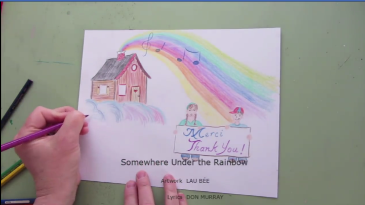 "Under the Rainbow," a project created by a 4 grade teacher at Greenfield Park Primary International School.