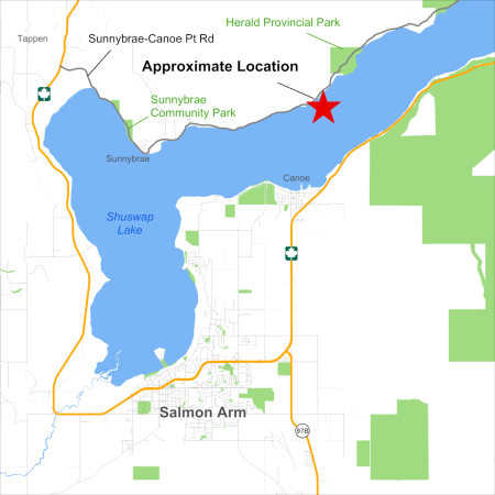 Health warning issued for Shuswap Lake after algae bloom partially ...