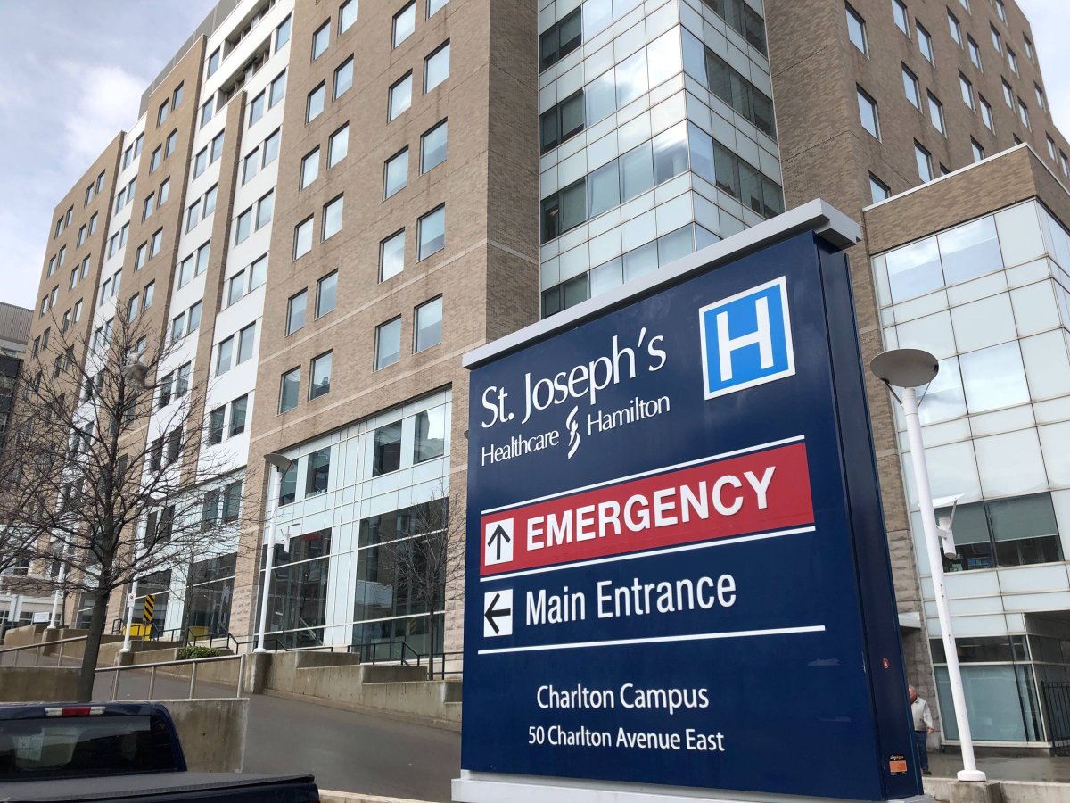 Hamilton public health declared an outbreak at the St. Joseph's child care unit on April 6, 2020.